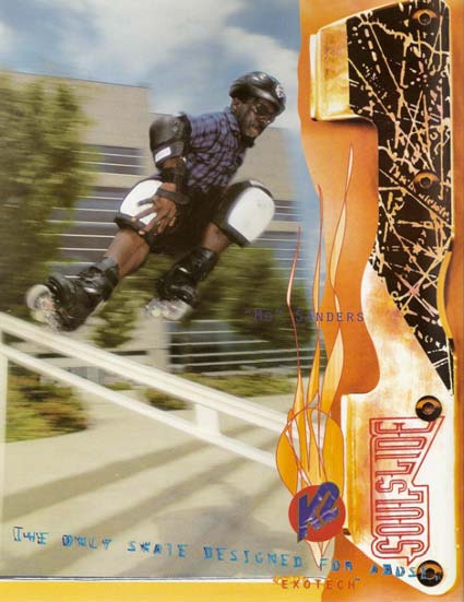 Mo Saunders - K2 Soul Slide Ad, Daily Break Issue 5